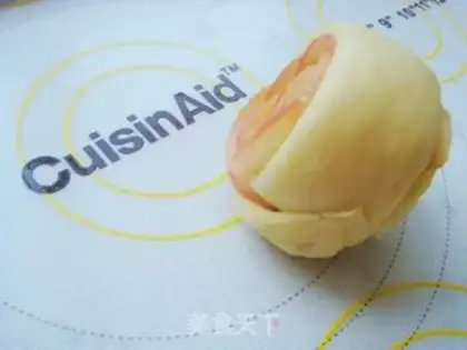 Make A little flower bread step 15