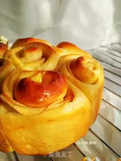 Make A little flower bread step 21