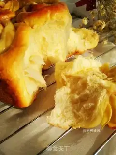 Make A little flower bread step 22