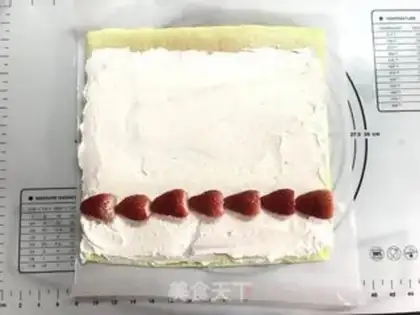 Make Strawberry rolls step 11