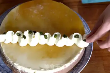 Make Bavarian cream step 18