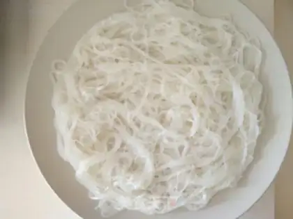 Make A garlic fan with a shrimp back step 4