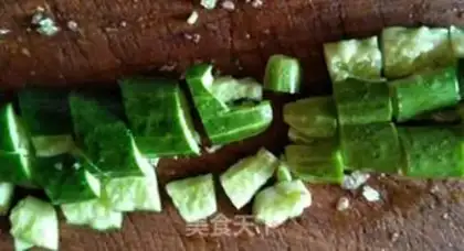 Make Garlic cucumber step 3