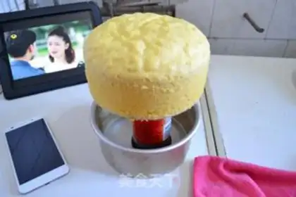 Make Naked cake step 8