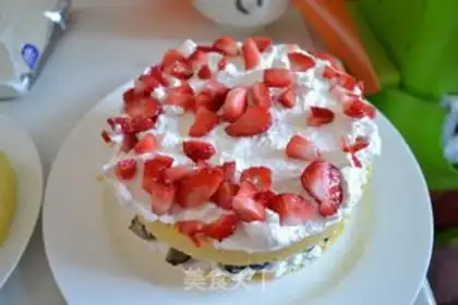 Make Naked cake step 13