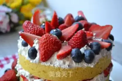 Make Naked cake step 14