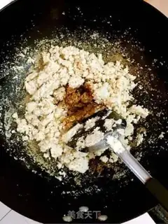 Make Shrimp and snow veal step 3
