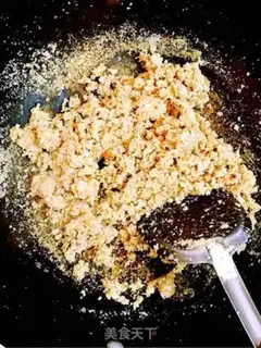 Make Shrimp and snow veal step 4