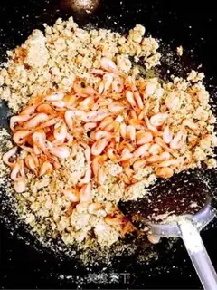 Make Shrimp and snow veal step 5