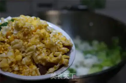 Make Mustard fried rice step 6