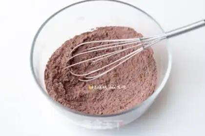 Make Chocolate marble brick step 1