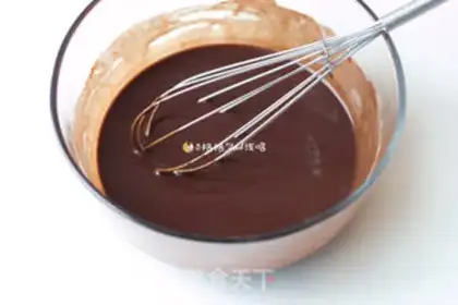 Make Chocolate marble brick step 2