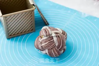 Make Chocolate marble brick step 14
