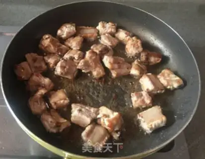 Make Sugar vinegar ribs step 1