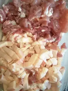 Make Potato congee step 0