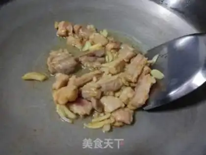 Make Five bouquets of abalone and eggplant step 5