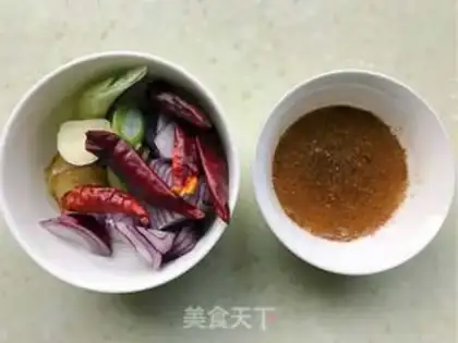 Make halogenated chicken step 0