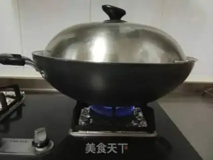 Make Five bouquets of abalone and eggplant step 9