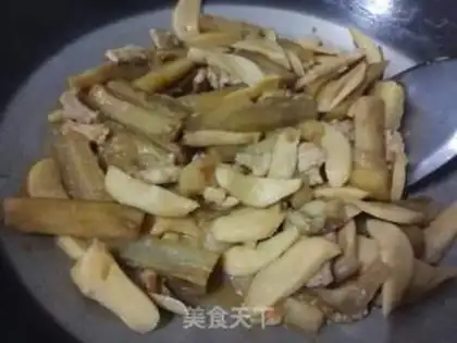 Make Five bouquets of abalone and eggplant step 10