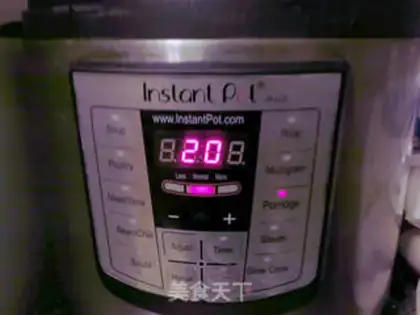 Make Pressure pot ham corn step 2