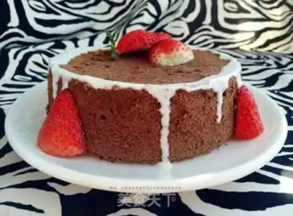 Make Cocoa cake step 17