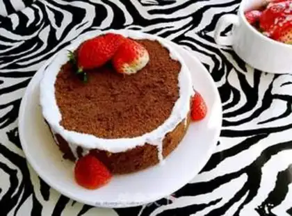 Make Cocoa cake step 18