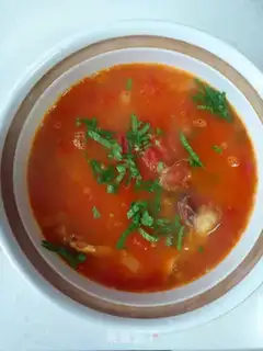 Make Tomato fried fish soup step 7