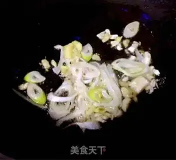 Make Spinach loves shrimp step 4