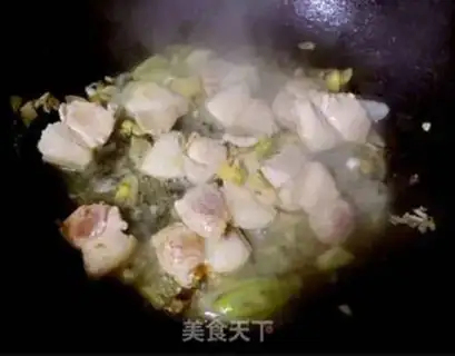 Make Spinach loves shrimp step 5