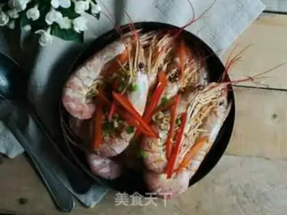 Make Shrimp with fingers step 3