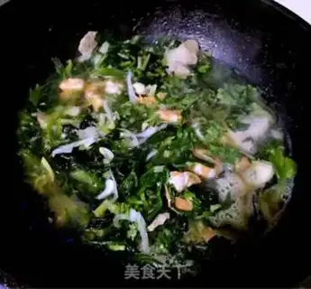 Make Spinach loves shrimp step 9