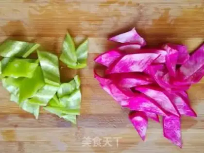 Make Spicy Fire Dragon Fruits step 1