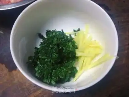 Make Mint spicy porridge step 4