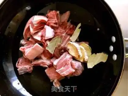 Make Carrot lamb stew step 1