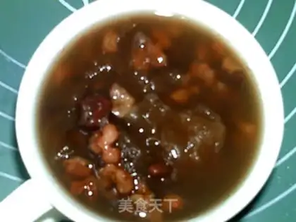 Make Red bean rice silver spoon step 8