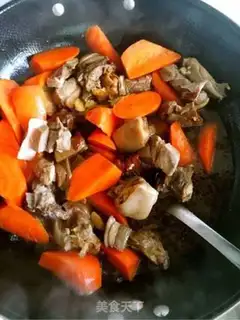 Make Carrot lamb stew step 8