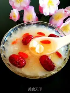 Make The silver spoon of a red date step 10