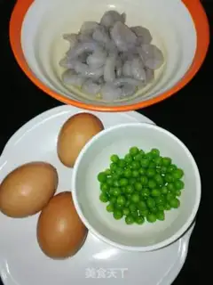 Make Shrimp fried eggs step 0