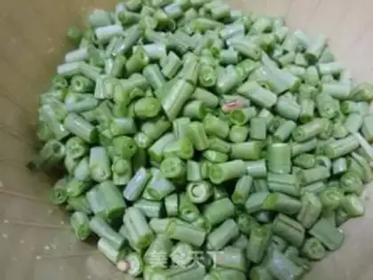 Make Egg bean corn step 1