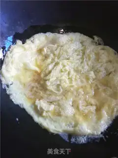 Make Cream fried eggs step 1
