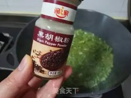 Make Egg bean corn step 6