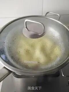 Make Egg sausage powder step 4