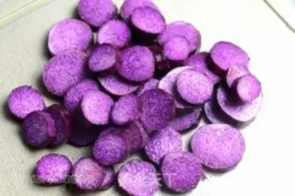 Make The purple mountain rice cake step 0