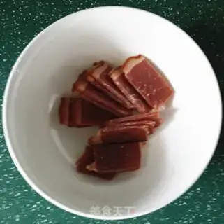 Make Ham mushroom sauce step 1