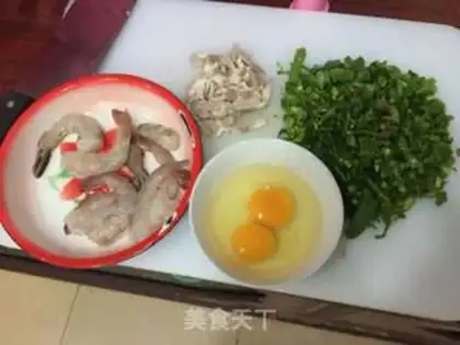 Make Shrimp cheese step 0