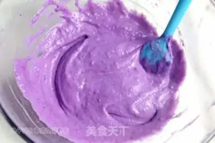 Make The purple mountain rice cake step 2