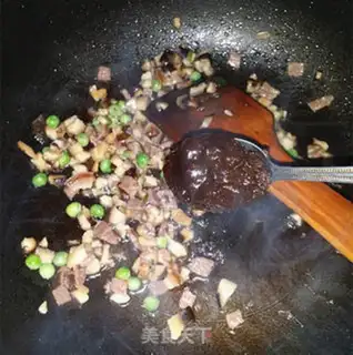Make Ham mushroom sauce step 4