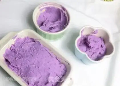 Make The purple mountain rice cake step 4