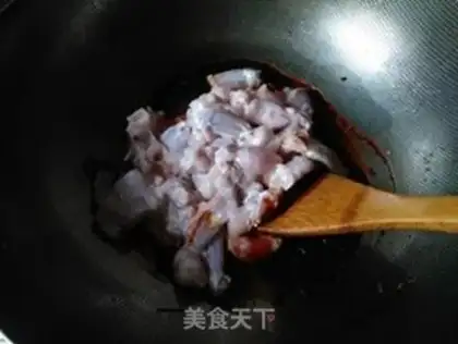 Make Spicy cow frog pot step 7