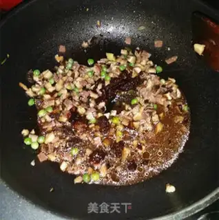 Make Ham mushroom sauce step 5
